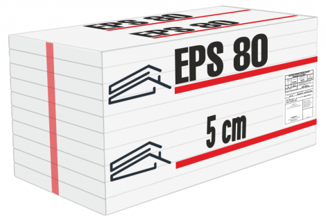 5cm EPS 80 homlokzati hőszigetelő lemez