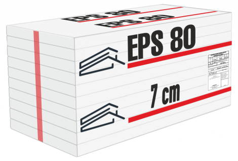 7cm EPS 80 homlokzati hőszigetelő lemez