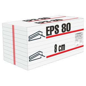 8cm EPS 80 homlokzati hőszigetelő lemez