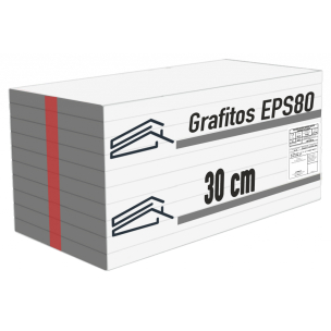 30cm EPS 80 grafitos hőszigetelő lemez