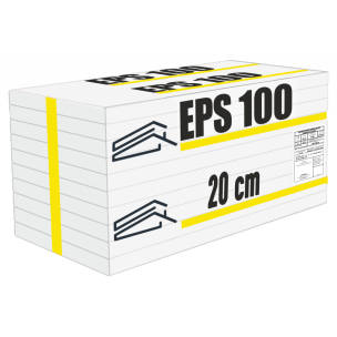 EPS 100 lépésálló hőszigetelő lemez 20 cm