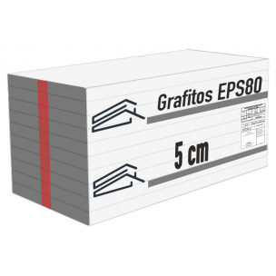 5cm EPS 80 grafitos hőszigetelő lemez